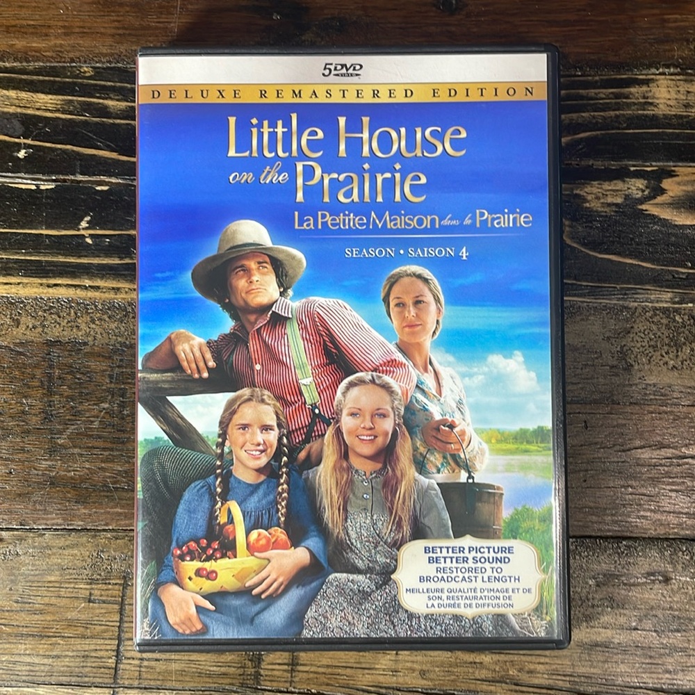 Little House on the Prairie DVD season 4 missing disk one